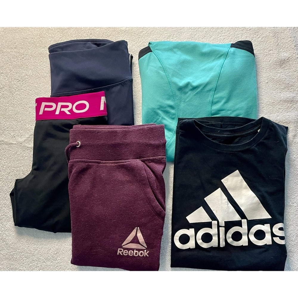 Huge Lot Ladies Size Small Nike  Pro Leggings Athletic Wear Zella‎ Adidas Reebok